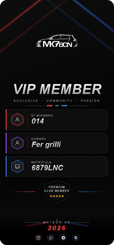 Tarjeta VIP Fer grilli