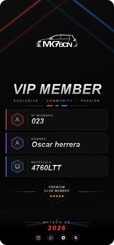 Tarjeta VIP Oscar herrera